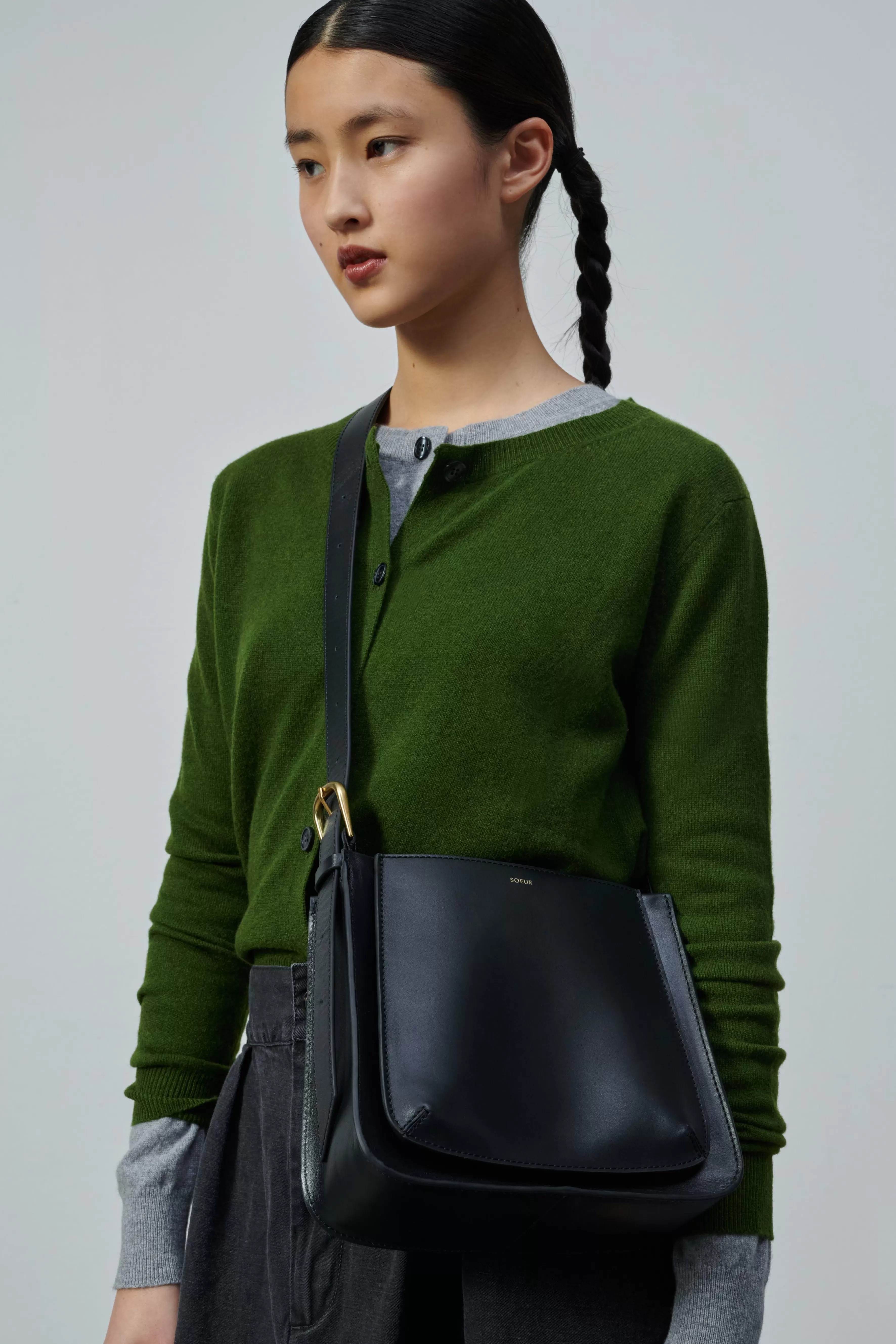 New Soeur CARDIGAN WINNER Vert