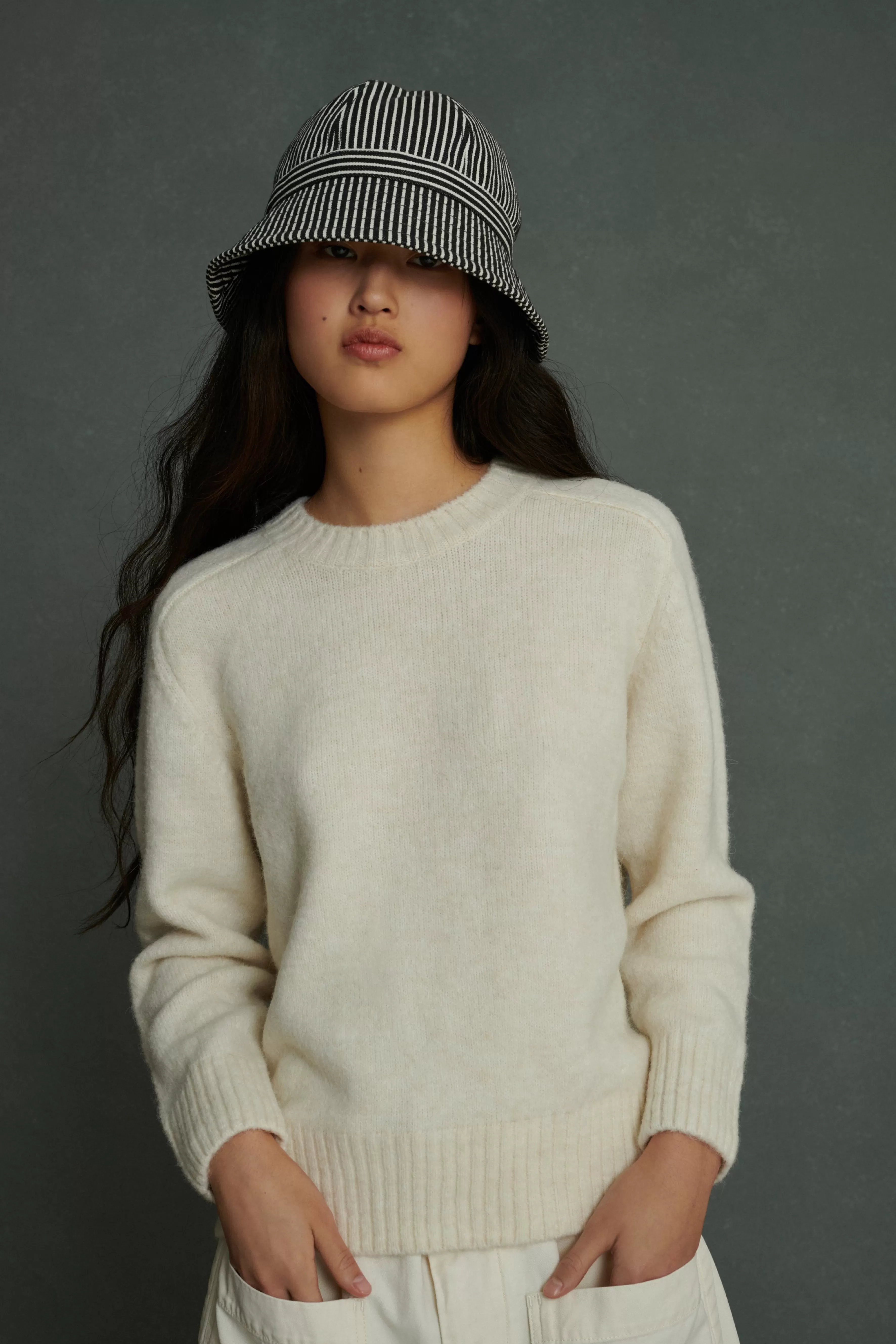 Shop Soeur CHAPEAU POTTI noir/blanc