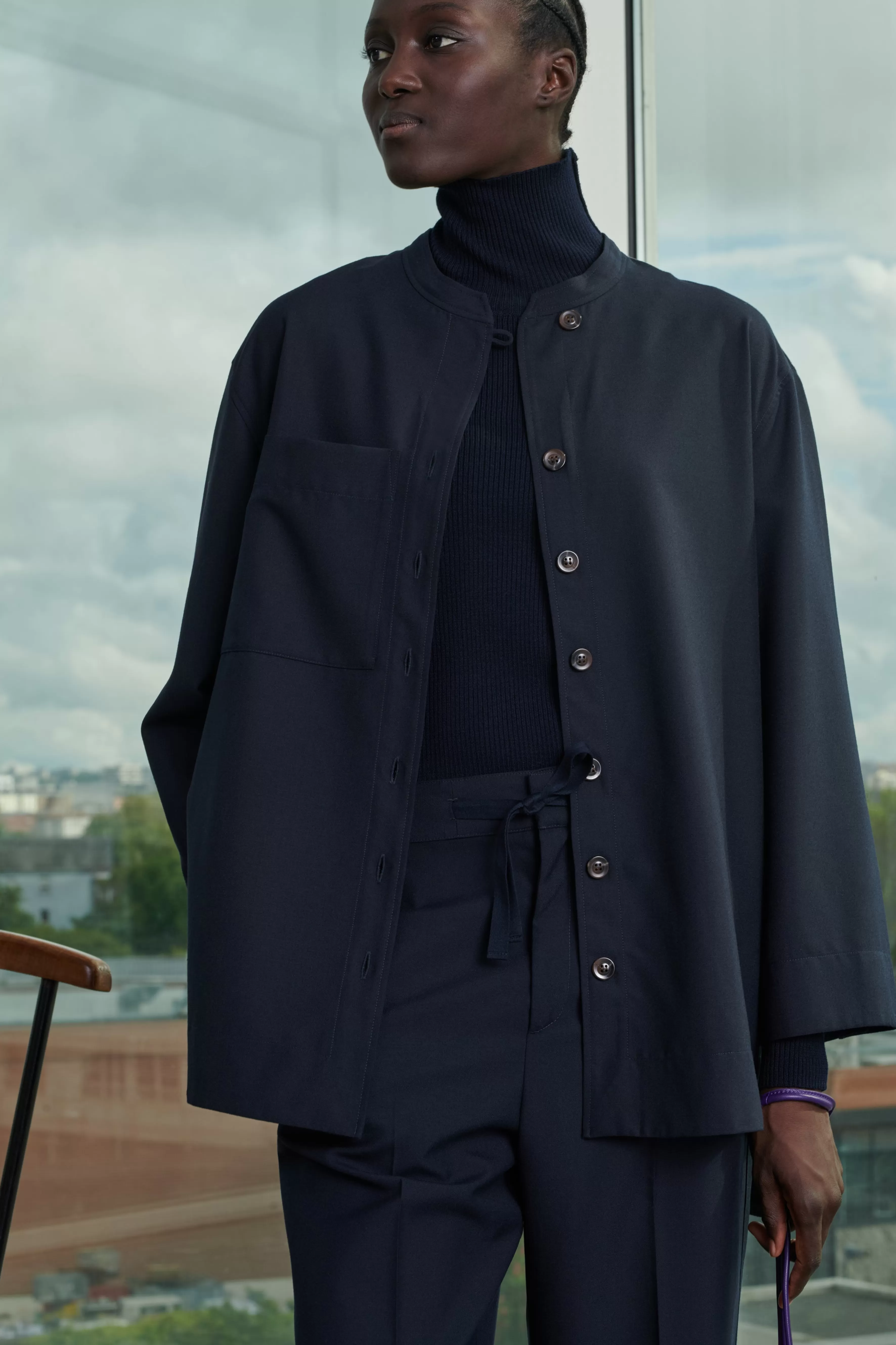 Shop Soeur CHEMISE TABATA Navy