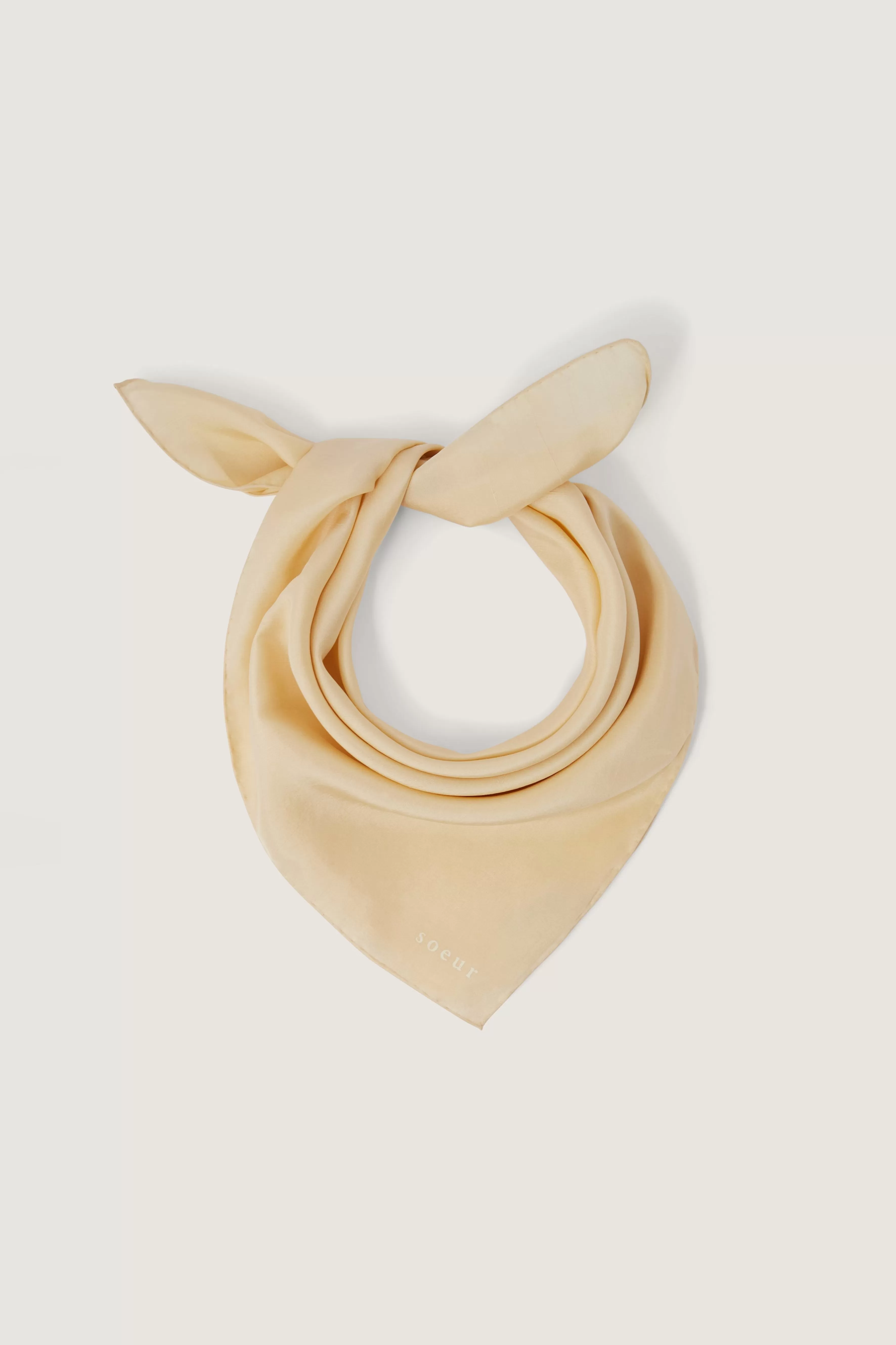 Shop Soeur FOULARD SQUARE Ecru