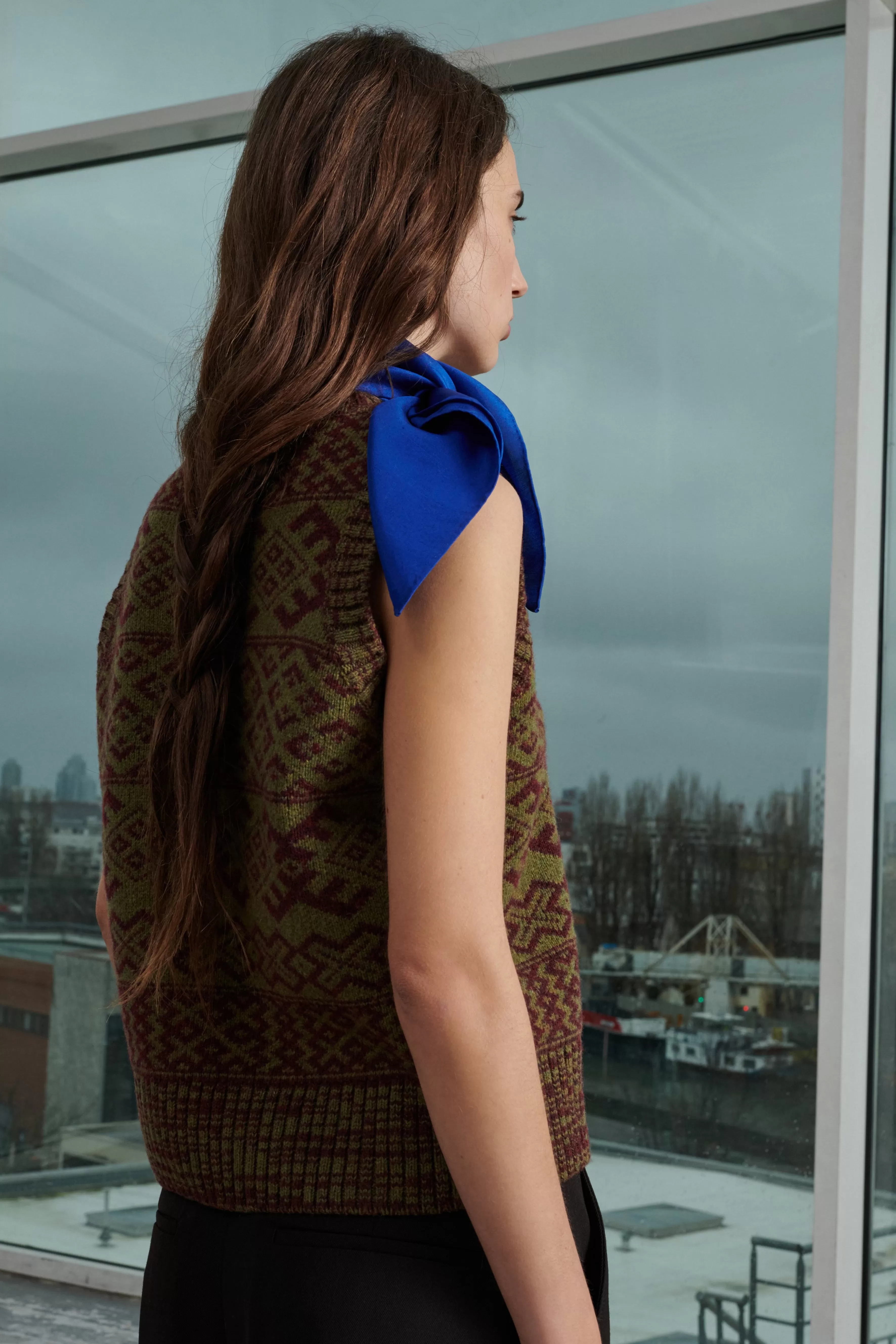 New Soeur PULL VIRGO Prune/Kaki