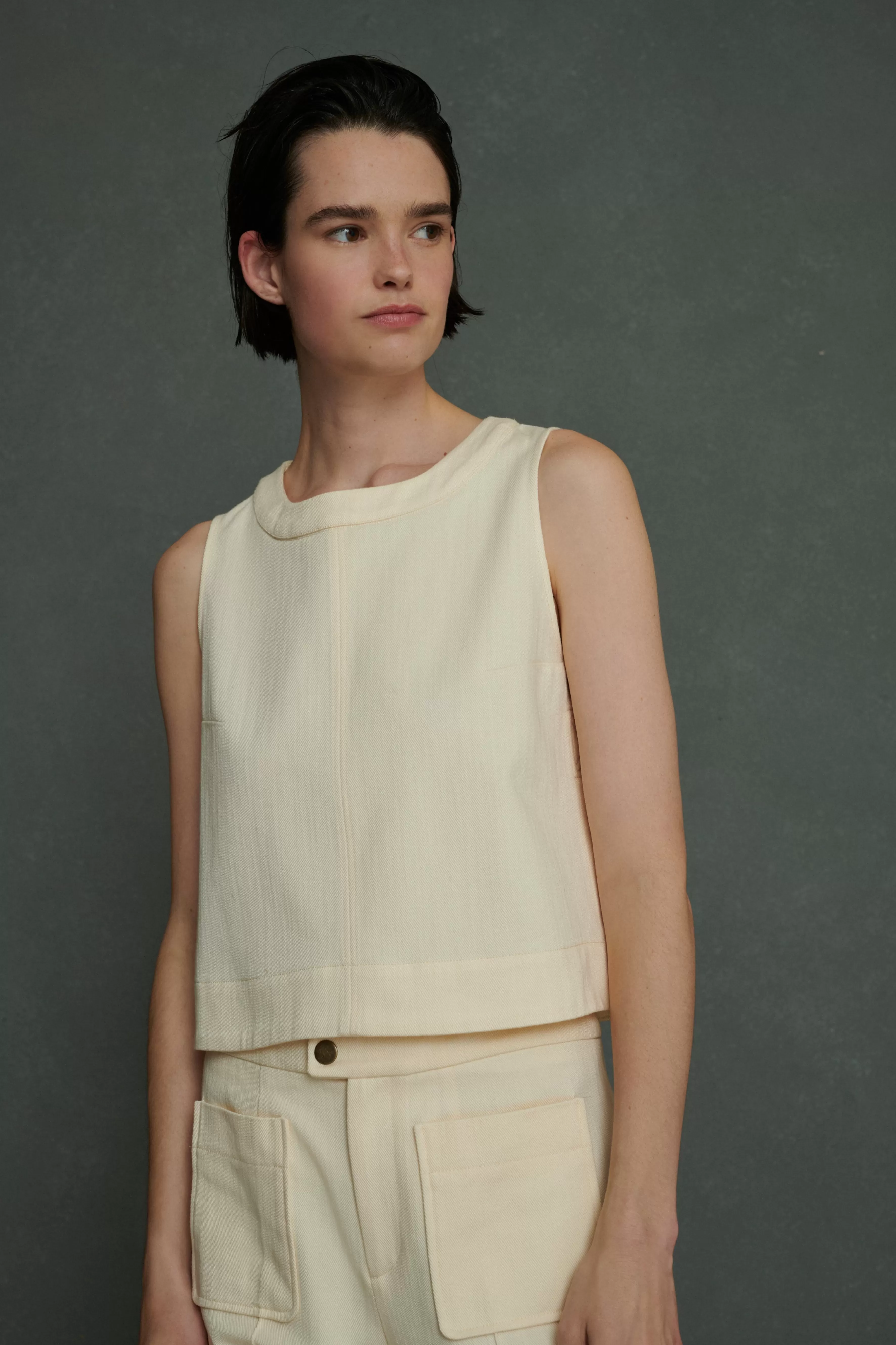 Flash Sale Soeur TOP PAMPA Ecru