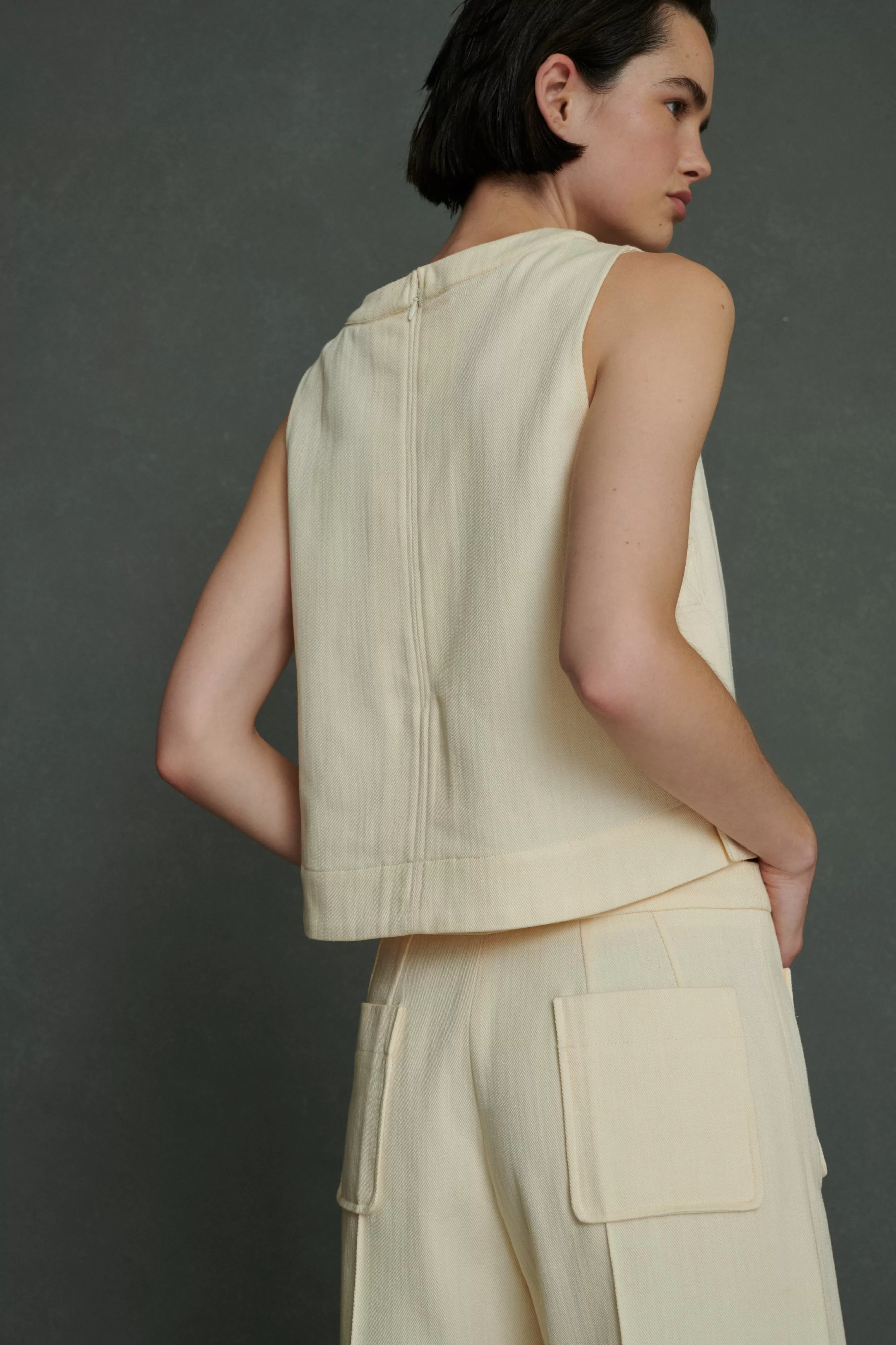 Flash Sale Soeur TOP PAMPA Ecru